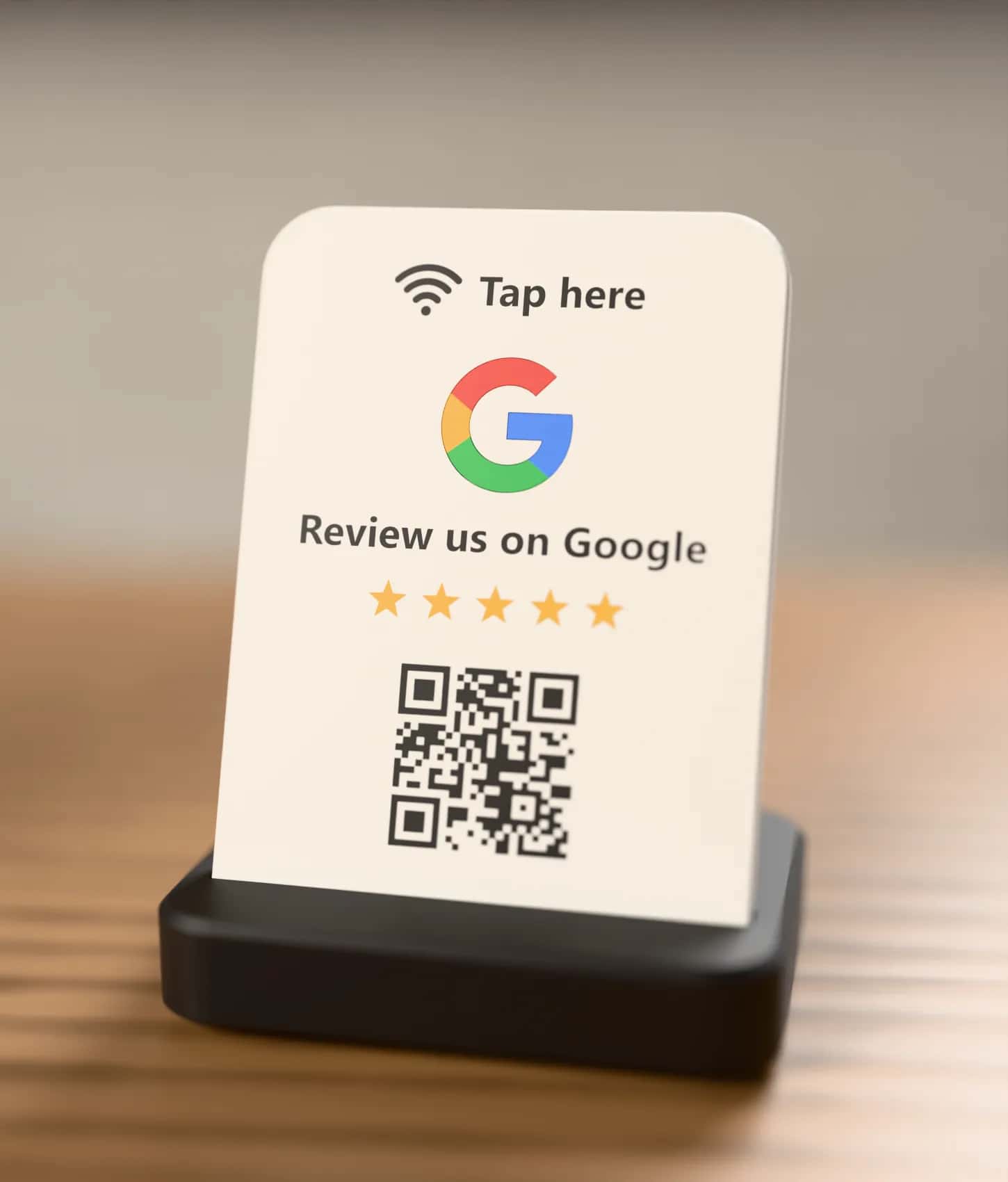 Google Review NFC Stand — Small