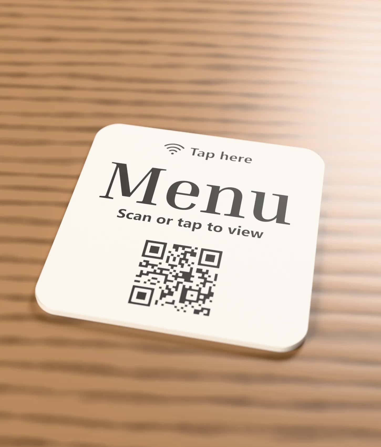 Menu NFC Plate