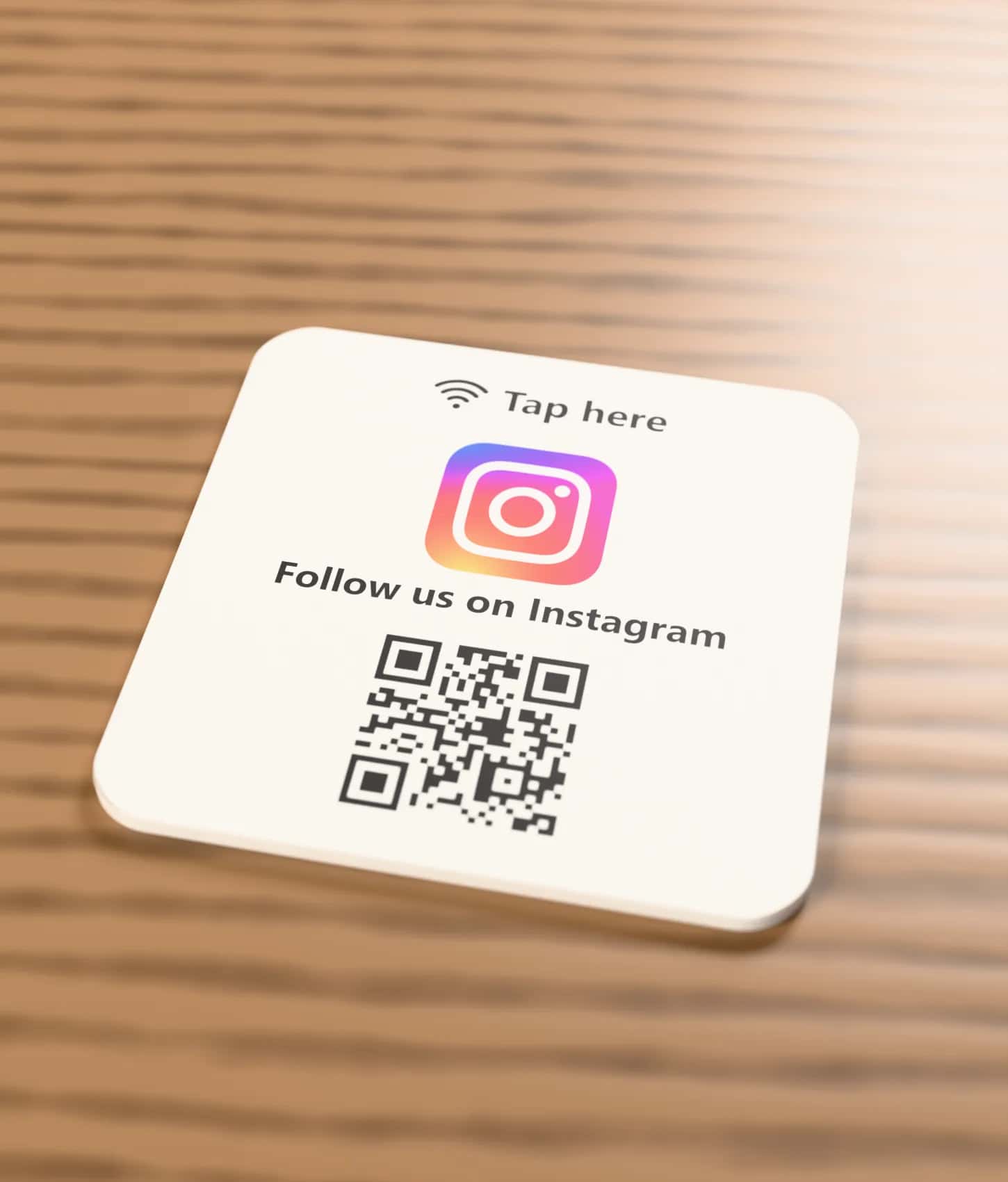 Instagram NFC Plate