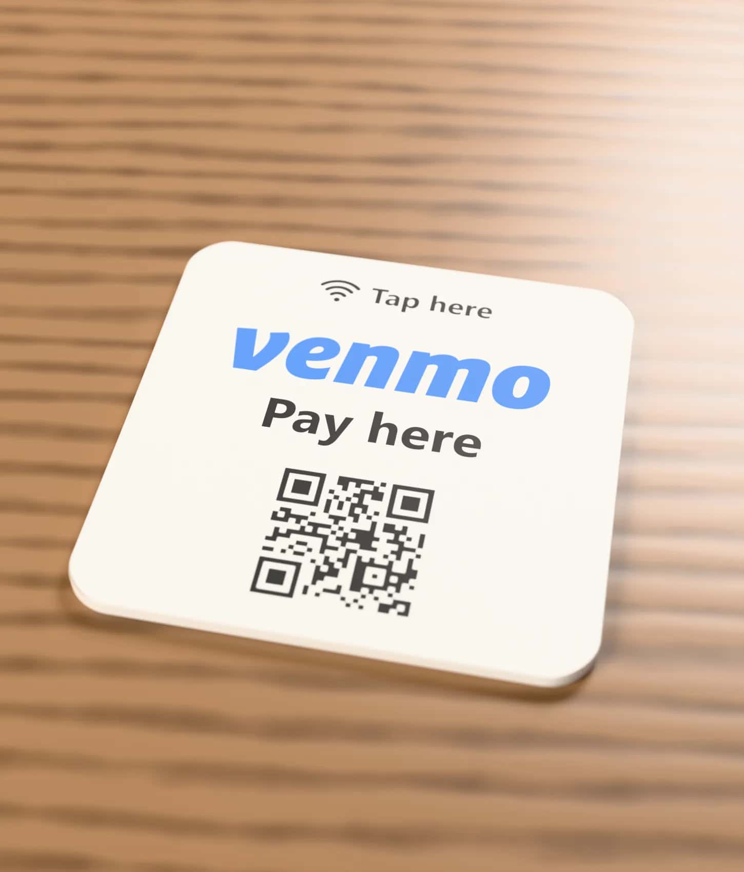 Venmo Pay NFC Plate