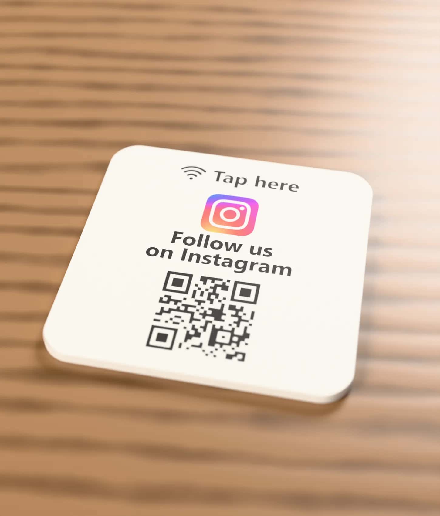 Instagram NFC Plate — Small