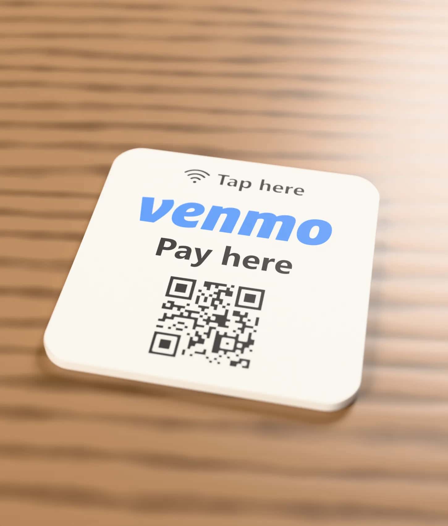 Venmo Pay NFC Plate — Small